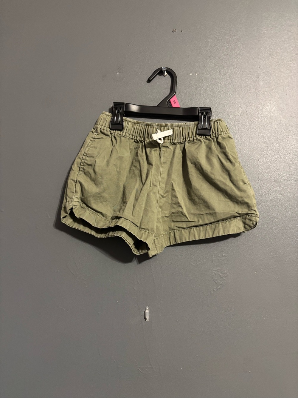 Carter's Girls Forest Green gorpcore 100% cotton Fairycore Shorts Size 8/8A